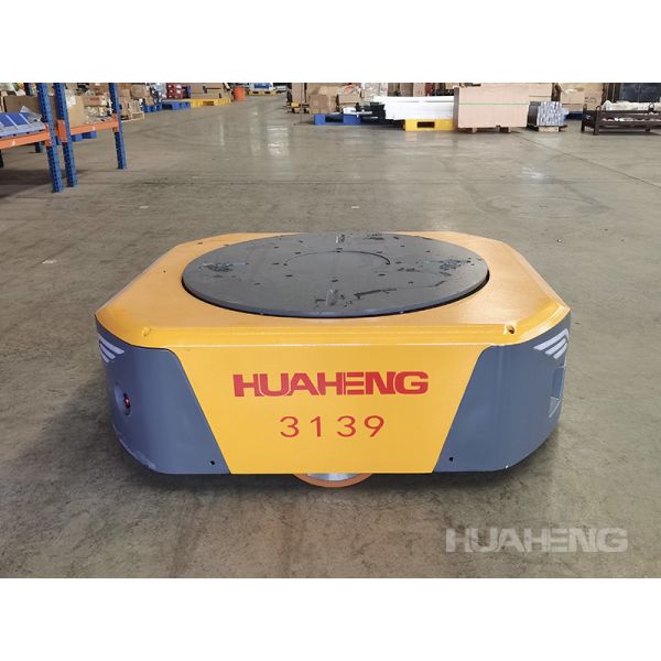 Yellow 300Kg - 1500Kg AGV Cart High Precision Automated Guided Cart