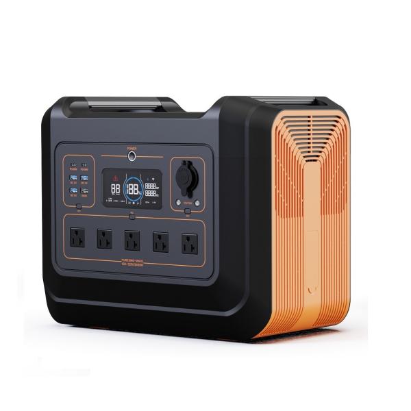 banco portátil de acampamento exterior 48V 2232Wh das energias solares 2400W