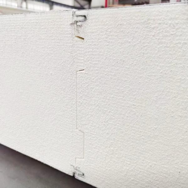 50mm Polyurethane Mortar Surface Sandwich Panel Insulation Board with 35-40kg/m3 Density Core