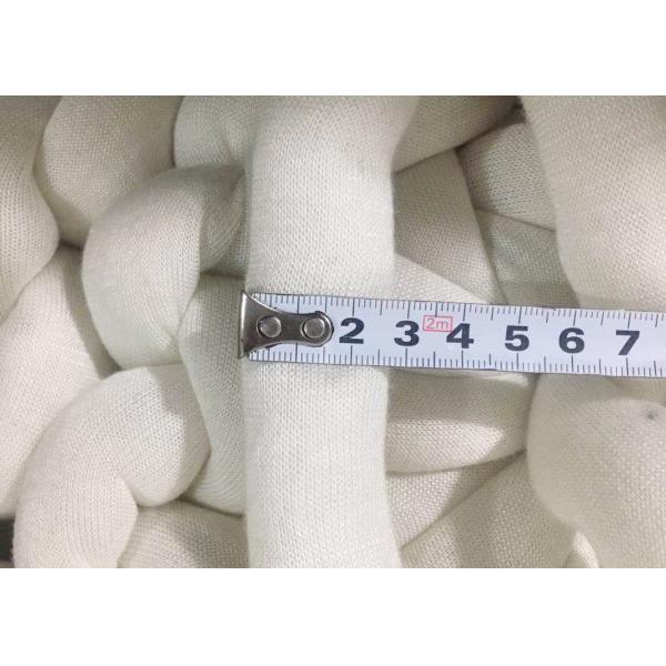 Cosy Crocheted Chunky Knit Cat Bed Nonslip Washable 35cm 40cm 45cm Donut Cat Bed