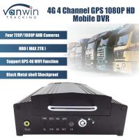 4CH 4G HDD DVR mobile GPS WiFi vidéo en direct Voiture CCTV DVR camion Système Cmsv6