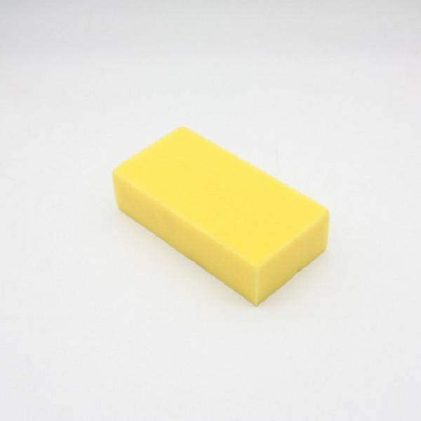 Инструмента мытья губки чистки прямоугольника мебель ванной комнаты кухни желтого хигх-денситы