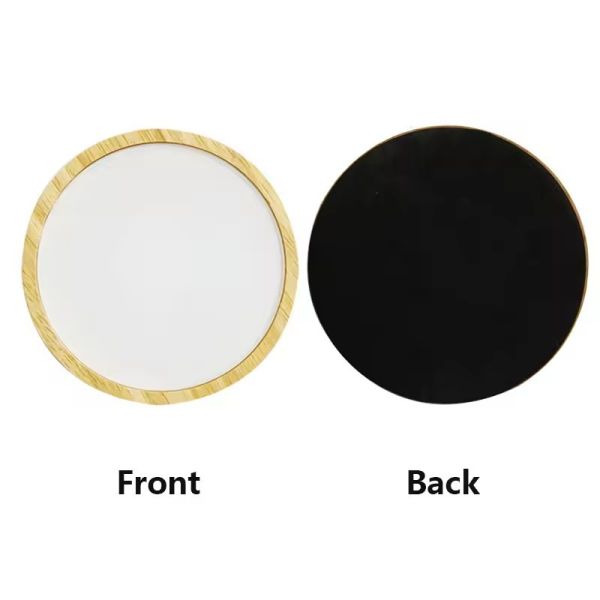 Tempered Glass Rechargeable Batteries RGB LED Base Blank Sublimation LED Night Light