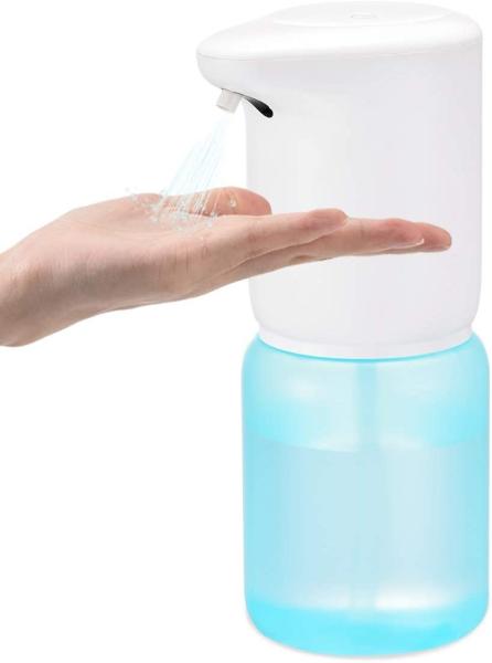 4.5W Auto Spray Soap Dispenser 1200mAh Rechargable Plastic Mist Spray Bottle