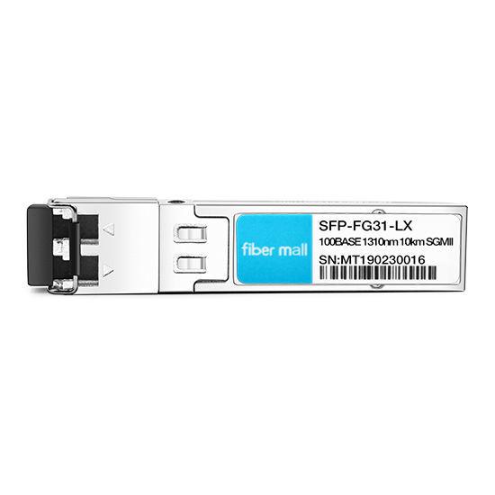 SFP-FG31-LX 100Base LX SGMII SFP 1310nm 10km LC MMF DDM Transceiver Module for Gigabit Ethernet Ports