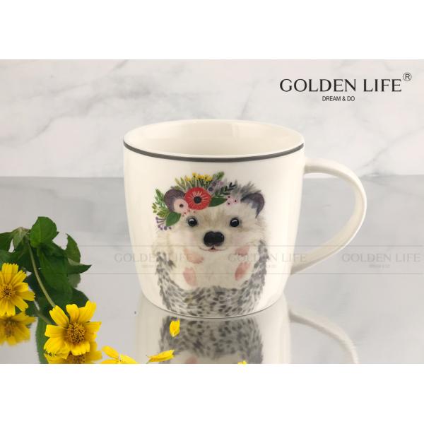 Fine Bone China ceramic 440cc Mug Cute Animal Design Tea Cup and  Coffee Mug
