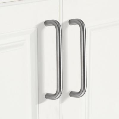 Aluminum Alloy Stainless Steel Lever Handle Hardware for Modern Furniture, Wardrobe