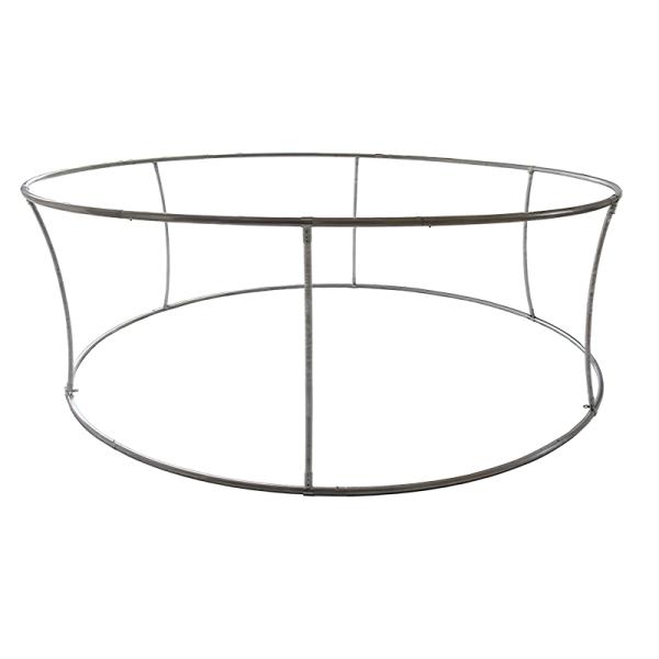 Hanging Tension Fabric Banner Stands Digital Prinitng Flat Round Shape