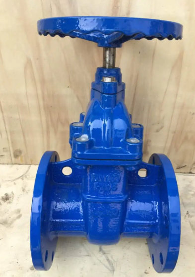 Металлическое сиденье DN50 гибкое литовое железо и сталь Pn16 Ручной клапан для газовых носителей