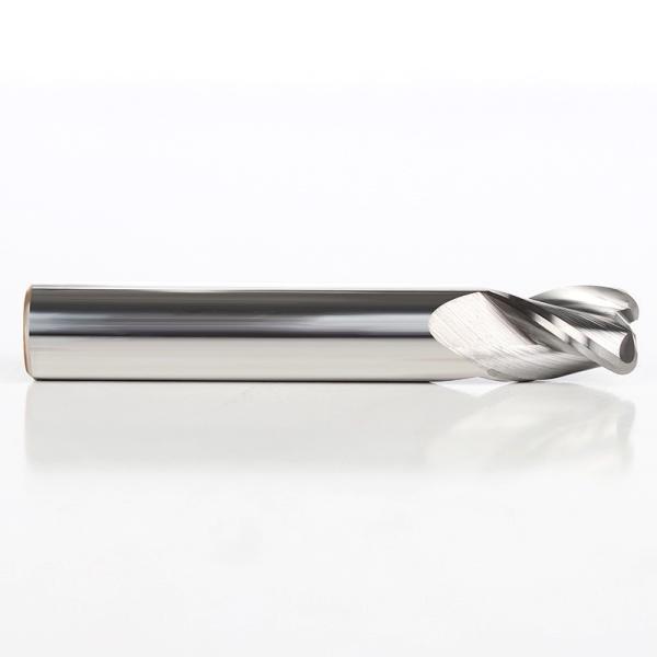 Aluminum Corner Radius Carbide End Mill For Universal Shank Milling Tool