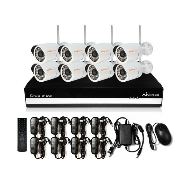 H.265 P2P 8Ch Surveillance Camera System Waterproof IP Camera POE NVR Kit