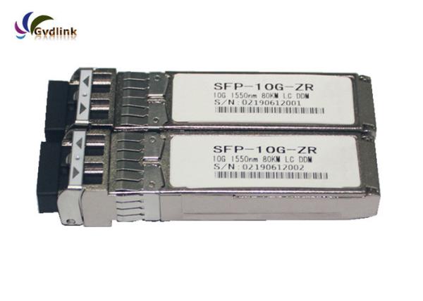 LC SMF Copper Sfp Transceiver Juniper 740-041612 SFPP-10GE-ZR 10Gb/s 80km DOM