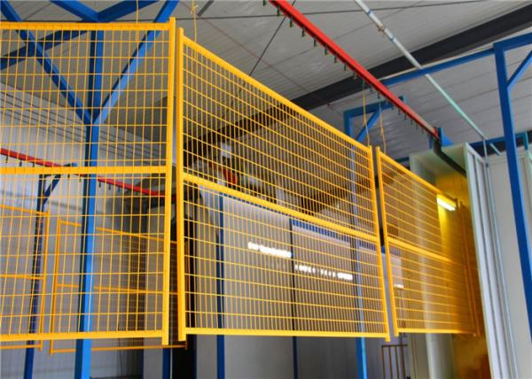 6ft X 8ft Standard Size Rental Rapid Mesh Temporary Fencing Portable PVC Coated