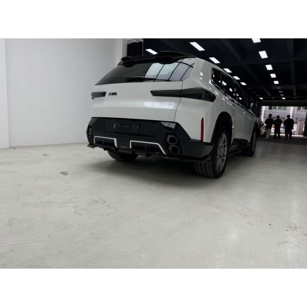 For BMW XM Carbon Fiber Body Package XM Upgrade MXD Style Carbon Fiber Front Lip Diffuser Spoiler Side Skirt