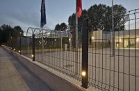 la taille de 1.53m a galvanisé le fil soudé Mesh Fence For Construction Site