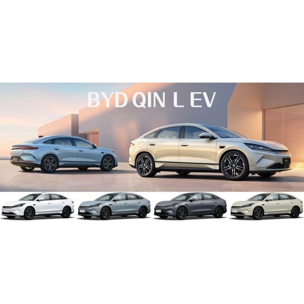 2025 2026 New EV Cars BYD Qin L Pure Electric Popular Cheap Electric Cars 5-Seater 470/545KM New Energy Vehicles Used Car