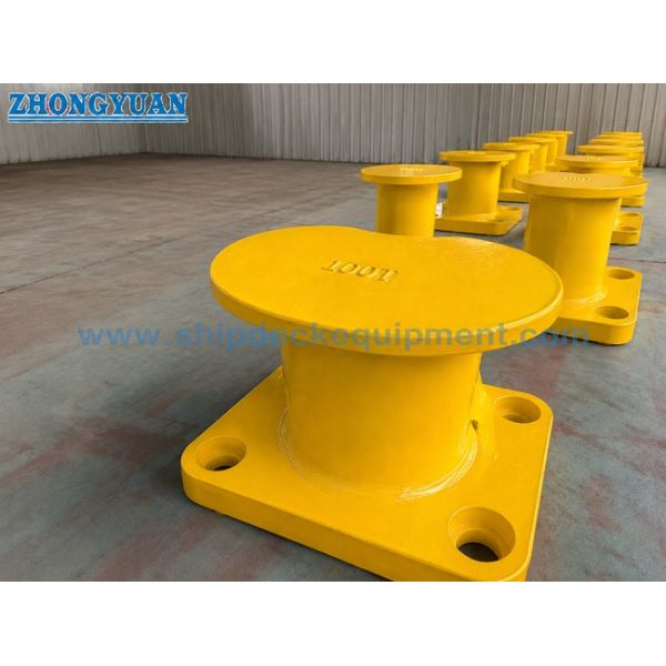 15–200T Kidney Dock Bollard | Bolted Anchorage Mooring Bollard for Quay and Jetty