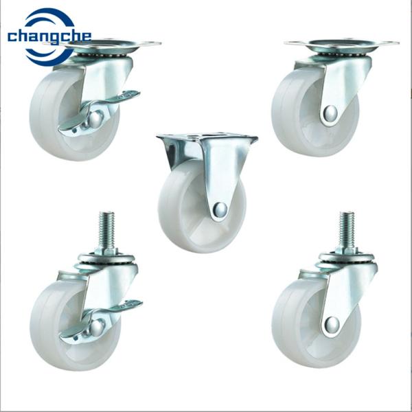 6 Inch Overall Height Industrial Strength Heavy Duty Caster Wheels 4 Inch Diameter