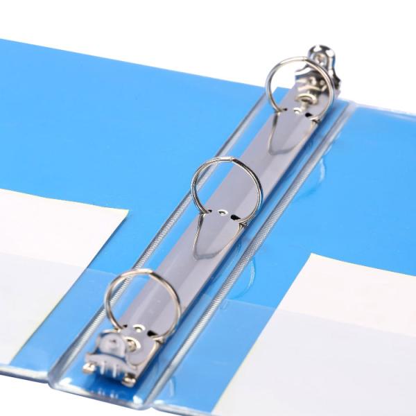 Carpeta de papel de adhesivo de PVC de impresión de perlas A4 personalizada con material de PVC y archivo de caja