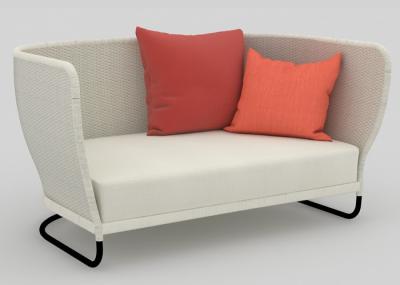 Garden Wicker Full Welding Patio Deep Seat Outdoor Sofa Set
