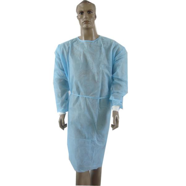 Antiviral Disposable Isolation Gown Light Weight Waterproof Dustproof Laboratories