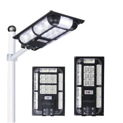 IP67 200W Lumière solaire semi-intégrée de la rue Matériau en aluminium coulé sous pression