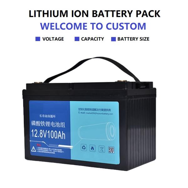 OEM ODM LiFePO4 Литиевая батарея Троллинг-мотор 12V100Ah Электрический скутер батарея