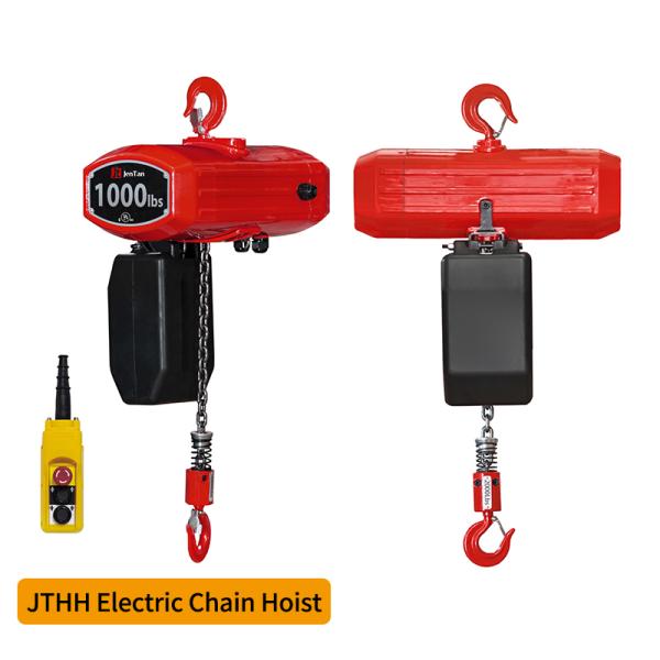 Téléchargeur électrique 1PH 1 tonne avec bouton de poussée imperméable à l'eau basse tête