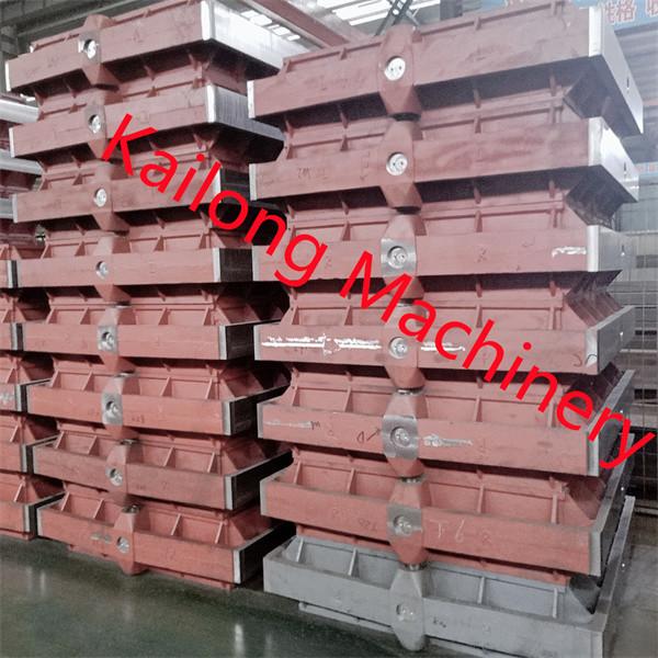 GG25 Sand Casting Flask For HWS Green Sand Automatic Molding Line