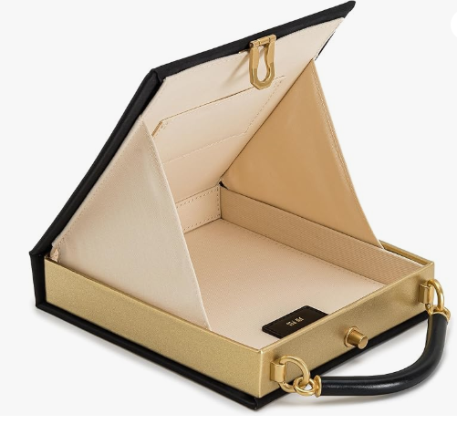 Women's Book Shape Clutch Bag