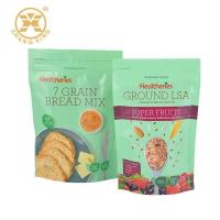 El empaquetado seco reutilizable plástico de la fruta 500g de VMPET empaqueta al uno mismo reutilizable que se coloca de perforación