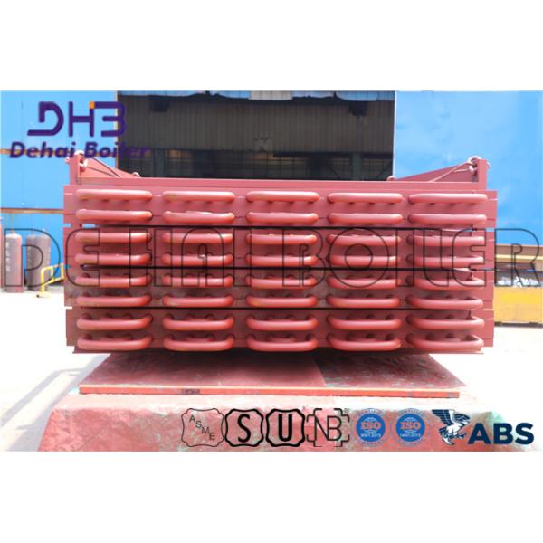 Energy Saving H Double Finned Tube Economiser Coil Module ASME - Standard