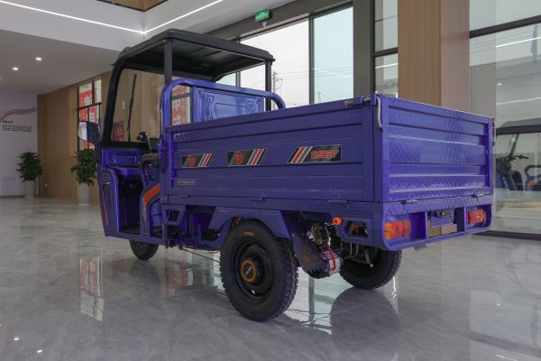 Three Wheeled Mini Dumper Semi Enclosed Electric Tricycle