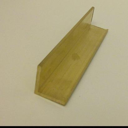 Anti Rust Brass Extrusion Profiles , Custom L Shaped Channel 12feet Length