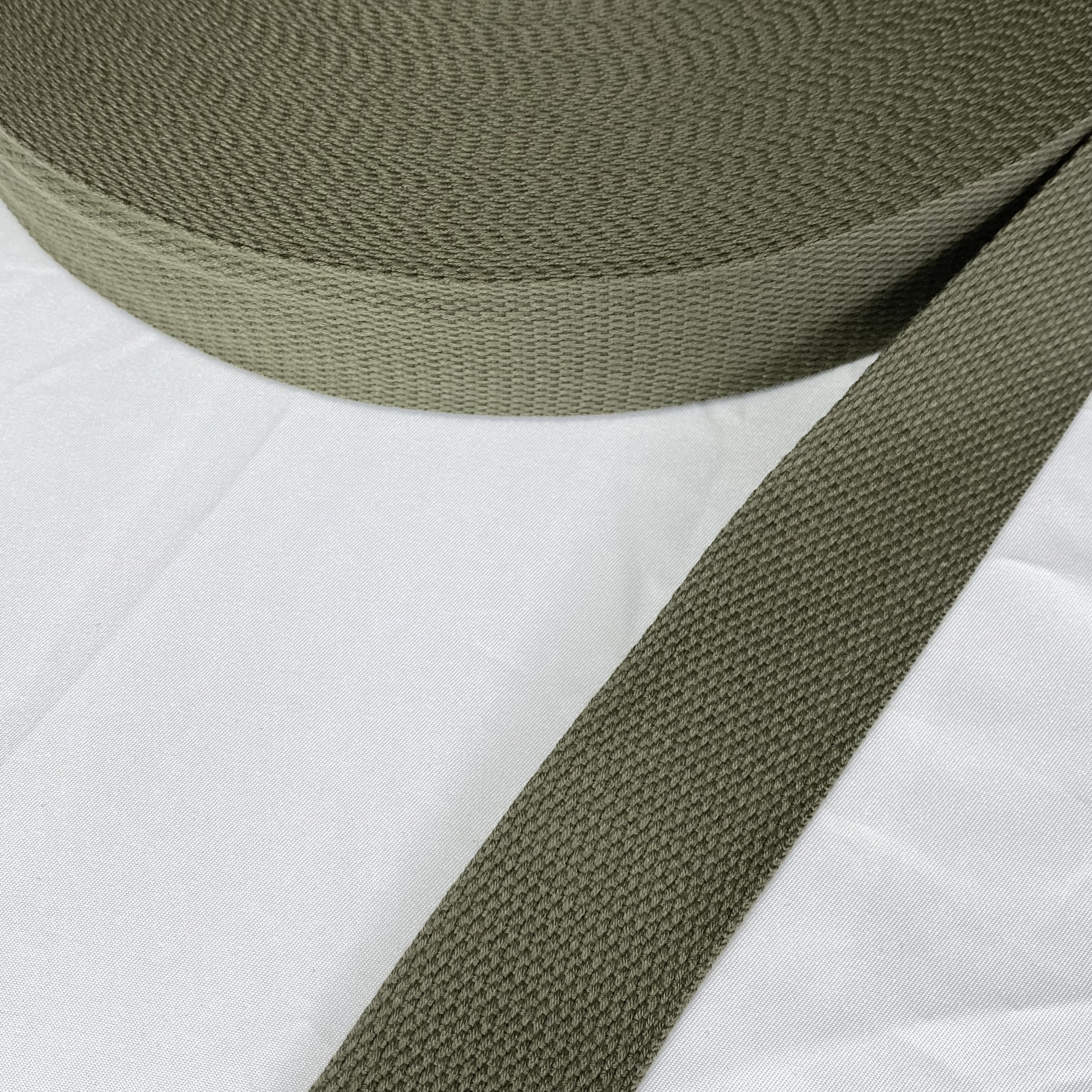 Soft bead Polyester-cotton webbing in a variety of colors Dupont Tote bag strap Textiles