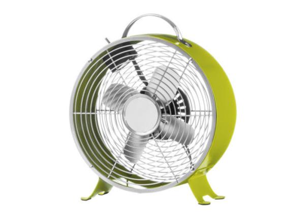 Round Antique Electric Fans Retro Style 9 Inch Two Speed Switch 50 - 60 Hz