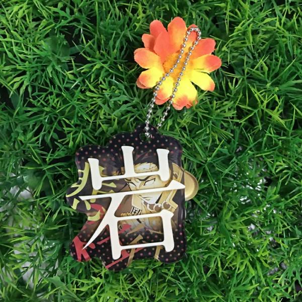 Laser Cut Acrylic Custom Keychains Cartoon Character Printed