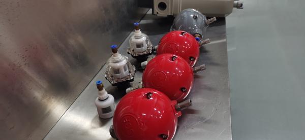 Customized Customized Automatic Drain Filtering Muffler Aluminum Customized