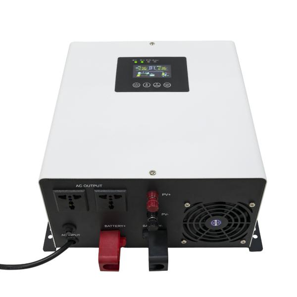 Invertisseur solaire MPPT avec entrée de 12V Capacité 1500VA, sortie de 1050W Pure Sine Wave UPS hors réseau