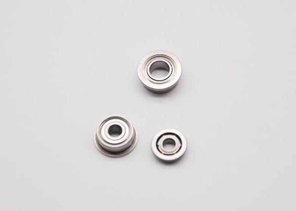 Miniature MF684ZZ Flanged Extended Bearings , Single Row Ball Bearing For RC Aircraft