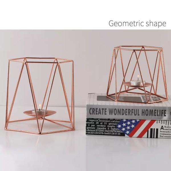 Hot Sale Metal Candle Stand  Sturdy Material Wholesale Candlestick Tabl Lamp Nordic Candle Holder