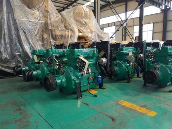 motor diesel de 36kw/48hp 2000rpm com a polia da embreagem e de correia para o triturador da palha