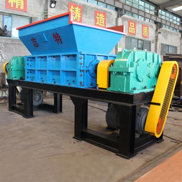 Factory Supply Double Shaft Shredder for Plastic Wood Tyre Mattress Scrap Metal