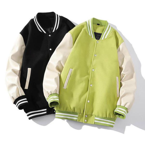 Таможня курток бейсбола сатинировки куртки Windbreaker корейской версии на открытом воздухе