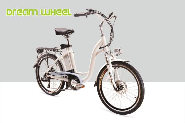 48V 500W Electric Urban Bike , 32km/H Ladies Electric City Bike