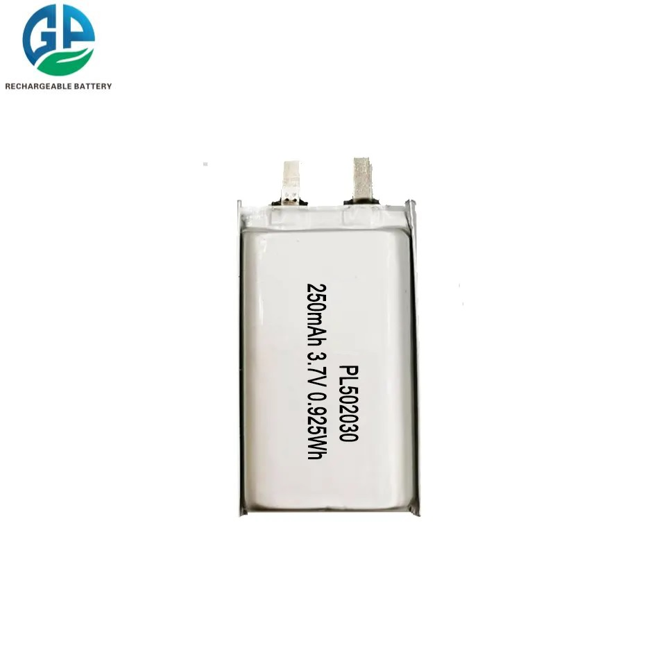 502030 блок батарей лития полимера блока питания 250mAh 3.7v батареи лития