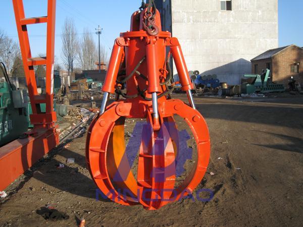 Double Girder Gantry Crane with 20/5 ton Grab Bucket , Grab Gantgry Crane for Sale from China
