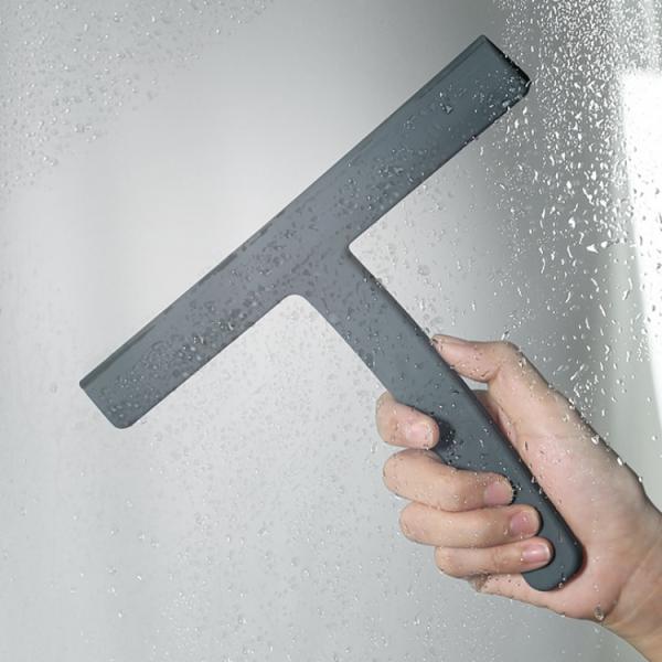 Best Silicone Stainless Steel Shower Squeegee for Window Glass Mirror Snow Cleaner