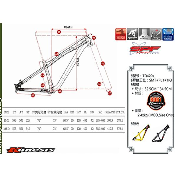 Black 26er Aluminum Dirt Jump Bike Frame Customized Painting Design