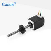 Motor deslizante híbrido de parafuso prisioneiro de motor deslizante tr5x2 de parafuso movimentador de Casun nema8 nema11 nme14